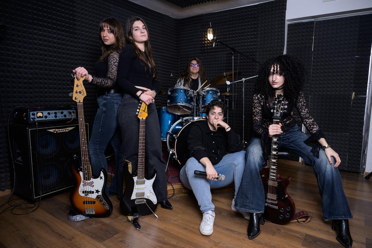 Moondays — la band al completo